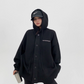 Hood Knit Cardigan YLS0711