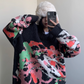 Graffiti Jacquard Knit Tops YLS0665