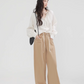 No Collar Balloon Sleeve Top / Vest / Pants CHS0002