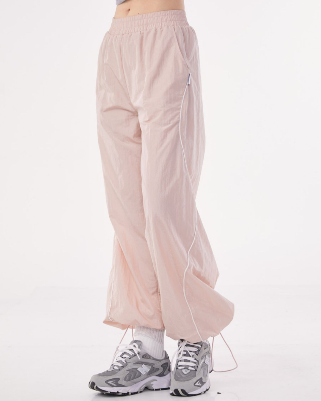 Side Wave Line Nylon Pants ZZF0208