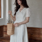French Lace Flare Dress SMS0017