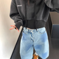 Vintage Short Hood Sweatshirt YLS0915