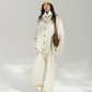 Stand Collar Ribbed Knit Cardigan ACS0392