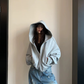Back Logo Zip Hoodie YLS1036