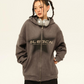 Street Loose Zip Hoodie EZK0010