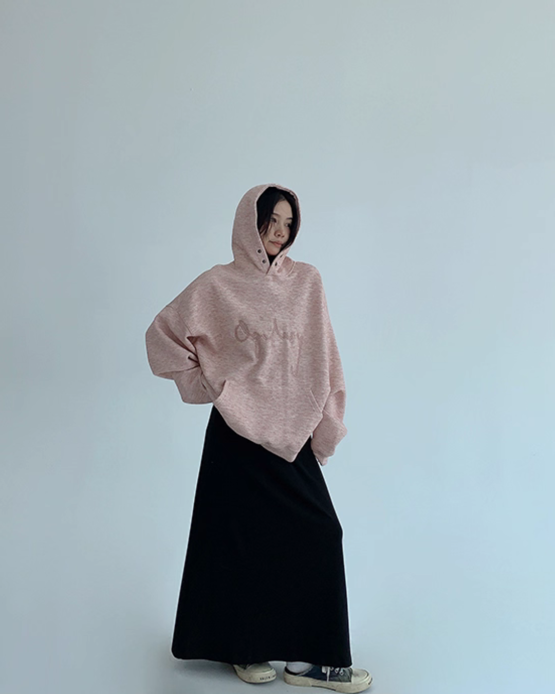 Embroidered Logo Hoodie YLS0951