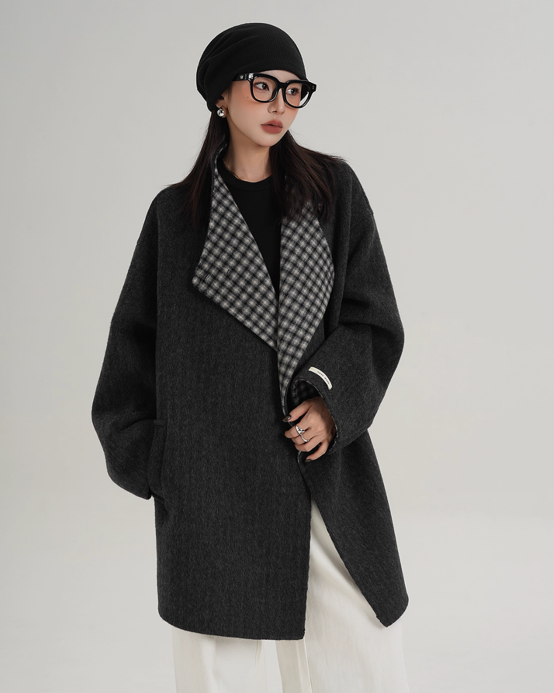 Mid Length Wool Coat  SRS0373