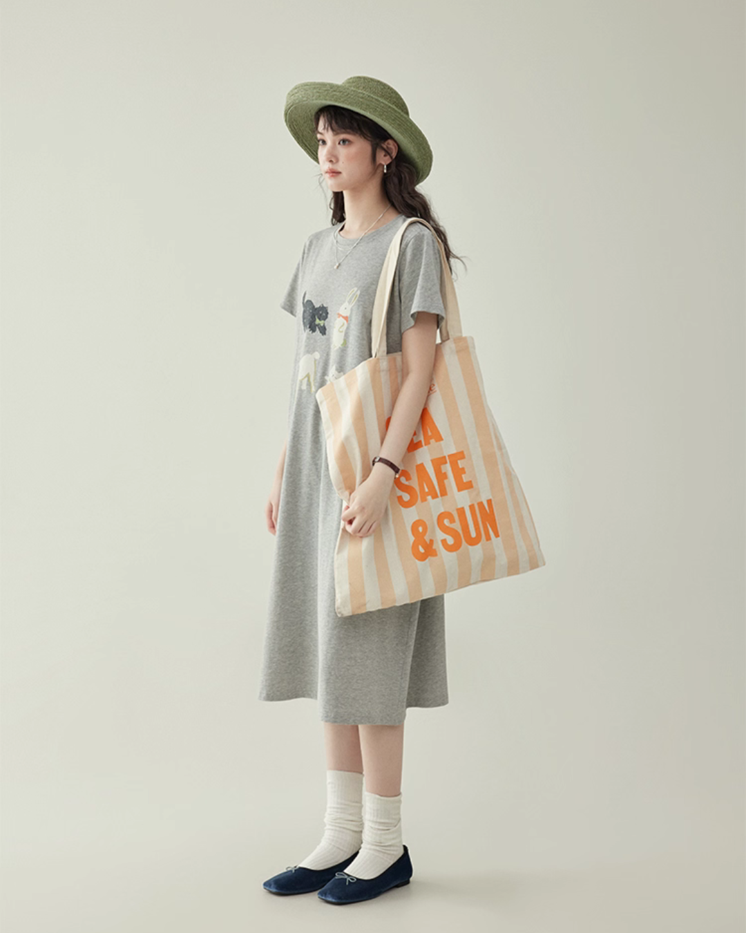 Animal Print T-Shirt Dress AMU0034