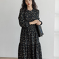 Floral Tea-Length Dress VAS0191