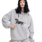 Dog Pearl Logo Sweat Hoodie ICM0090