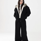 Fur Collar Fleece Hoodie/Casual Pants ACS0349