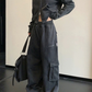 Vintage Double Zipper Jacket / Cargo Track Pants YLS1054