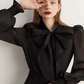 Bow Long-Sleeve Blouse DPY0070