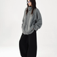 Stand Collar Knit Jacket ACS0352