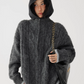 Cable Braided Knit Zip ACS0214