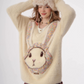 Bunny Girl Apricot Over Knit ZZF0283