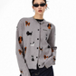 Dog Short Knit Cardigan ICM0062
