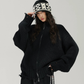 Stand Collar Zip-Up Knit Jacket ACS0389