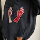 Graphic Oversized Sweatshirt Hoodie YLS1065