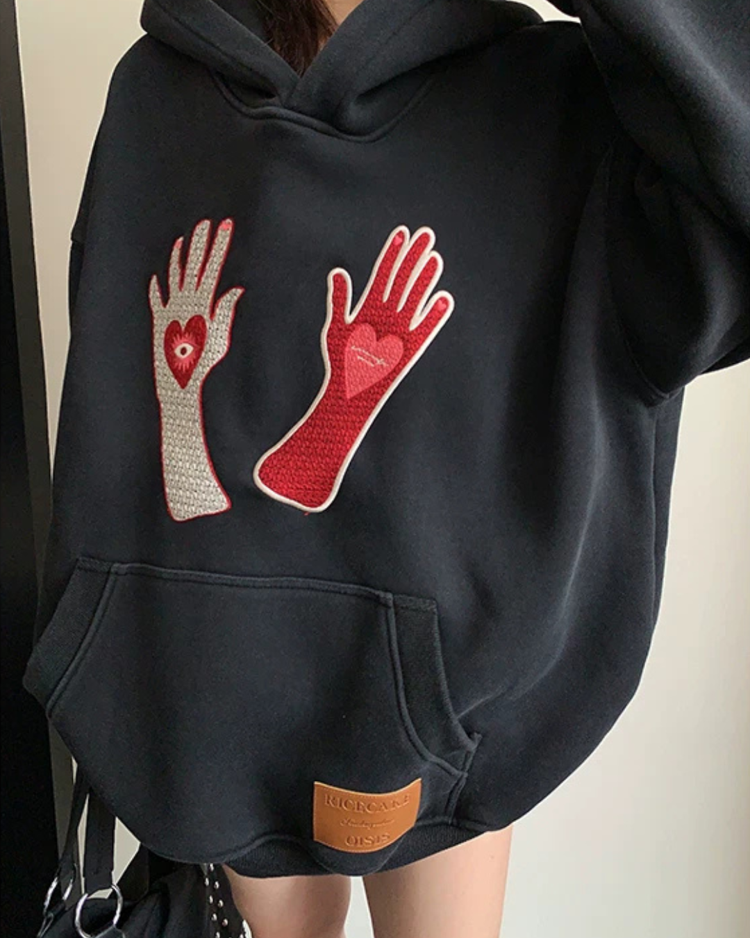 Graphic Oversized Sweatshirt Hoodie YLS1065