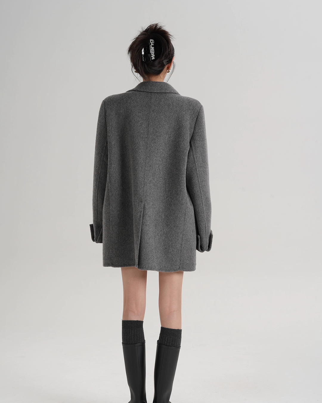 Back Sleeve Wool Blazer SRS0360
