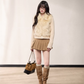 Fur Docking Knit Jacket MST0002