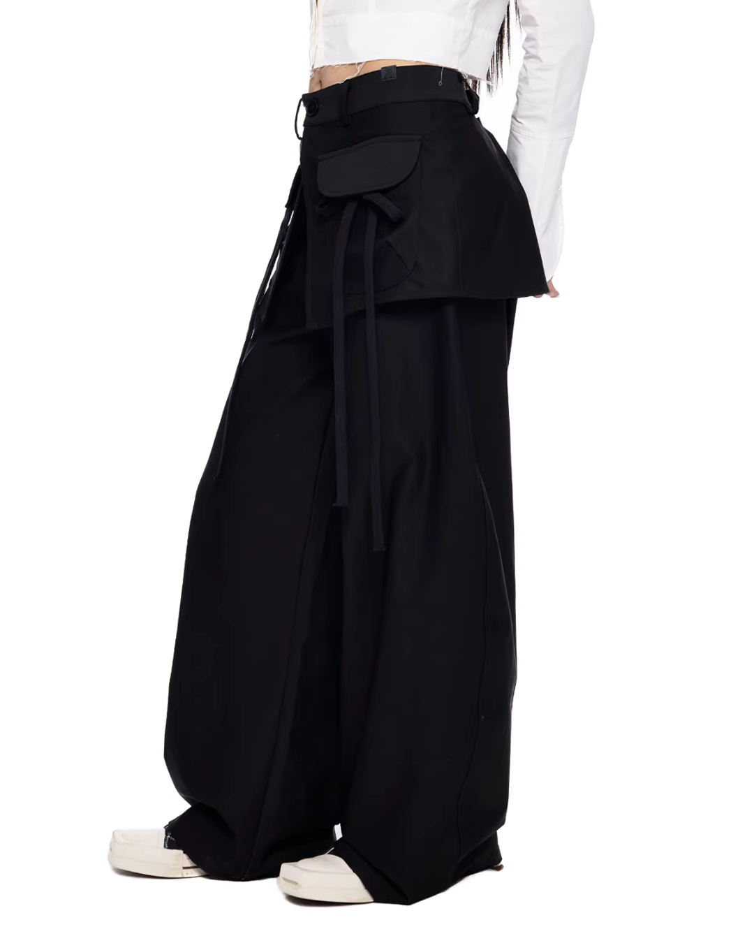 Pocket Wide-Leg Pants EZK0100