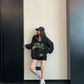 Key Neck Rainbow Logo Sweat Hoodie YLS1058