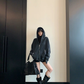 Chrome Hearts Style Zip-Up Hoodie YLS1074