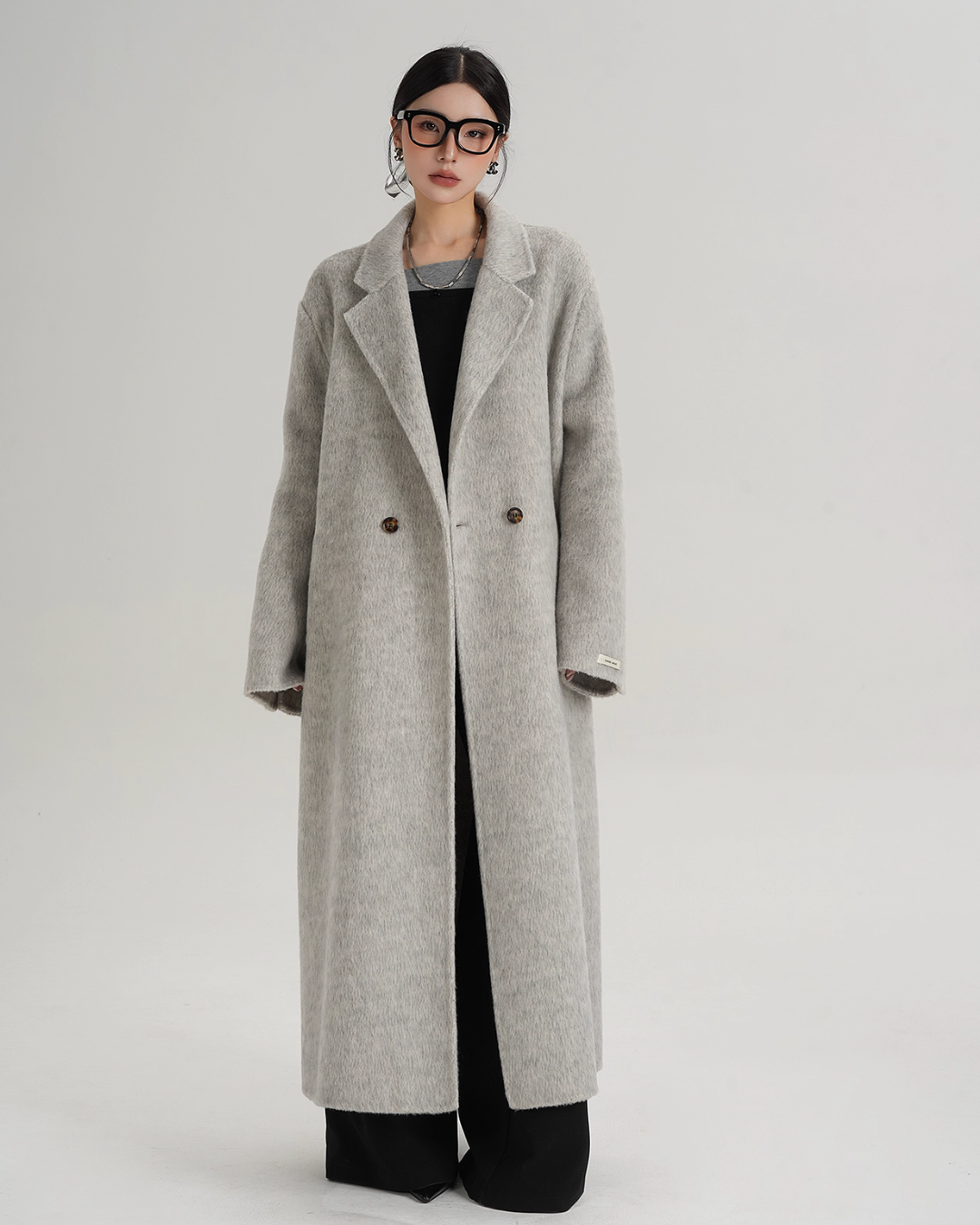 Loose Long Wool Coat SRS0392