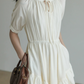 V-Neck Tiered Mini Dress VAS0201