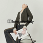 Layered Style Cropped Knit Cardigan LLA0408