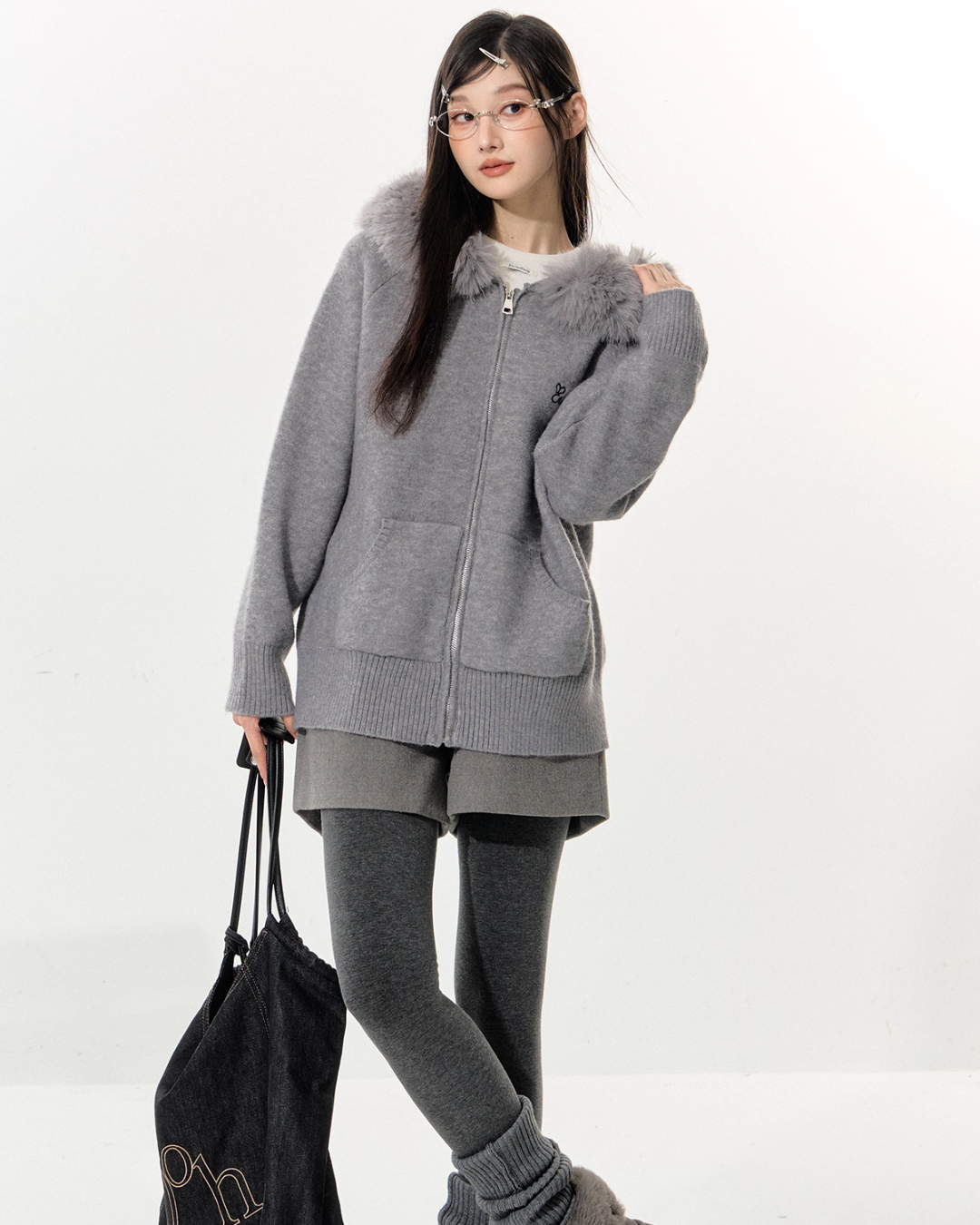 Fur Food Jacket/Wide Pants/Half Pants ELS0002