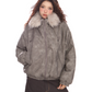Fur Hood Zip Jacket BGS0007
