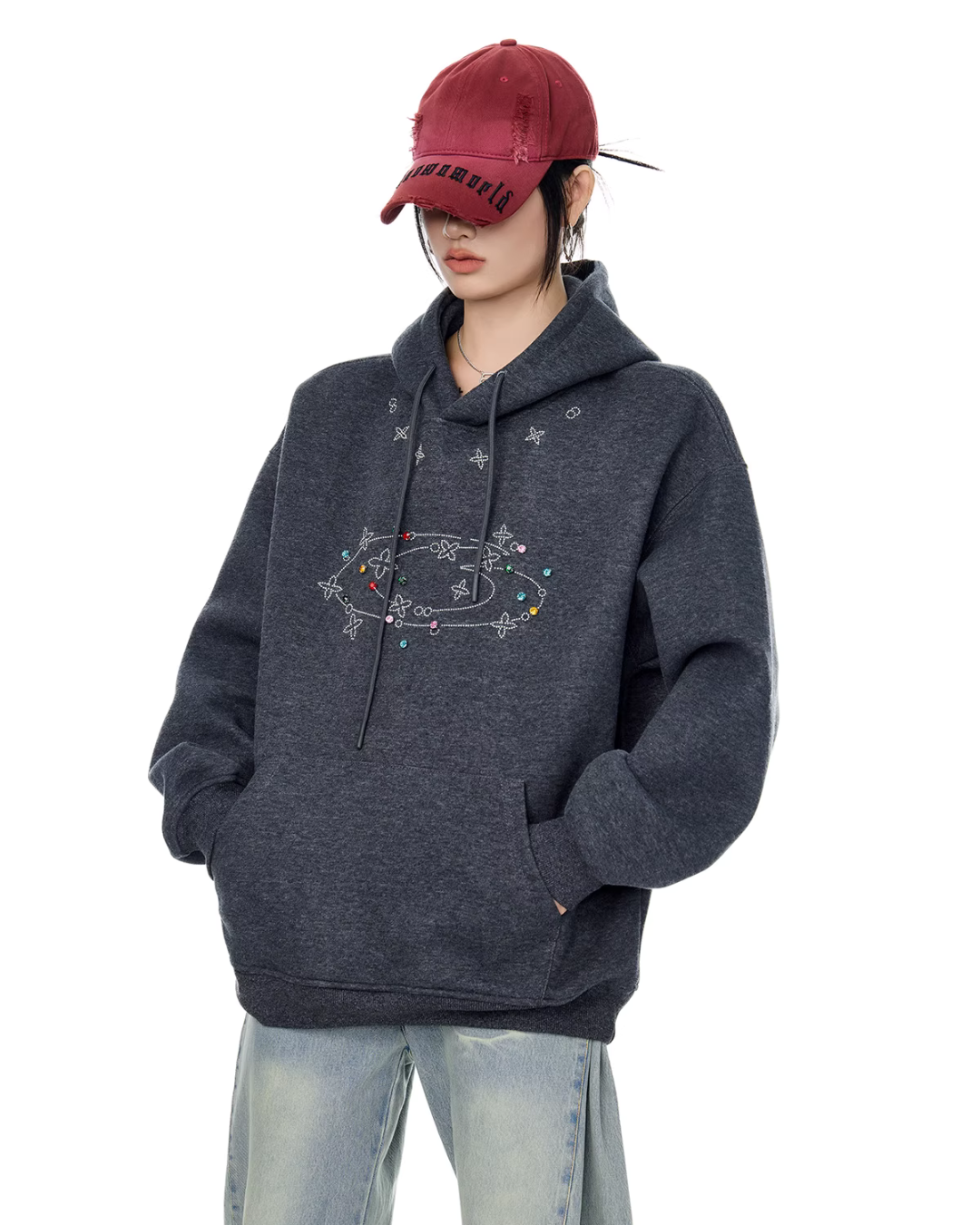 Bijou Logo Sweatshirt Hoodie ICM0117