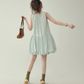 Balloon Sleeveless Dress AMU0039