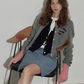 Layered Style Knit Cardigan RLZ0001