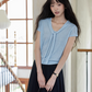 French Sleeve Knit Top SMS0027