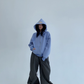 Big Hood Zip Hoodie YLS0938