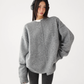 Round-Neck Pullover Knit / Scarf ACS0312