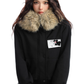 Fur Hood Camouflage Jacket BGS0016