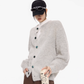 Round Neck Knit Cardigan ICM0101