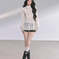 Mock neck Long Sleeve Hollow Top LAS0040