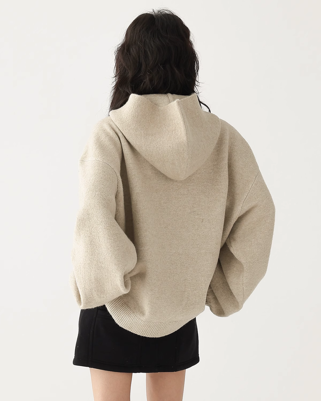 Turtleneck Pullover Hoodie ACS0231