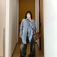 Retro Loose Denim Shirt YLS0826