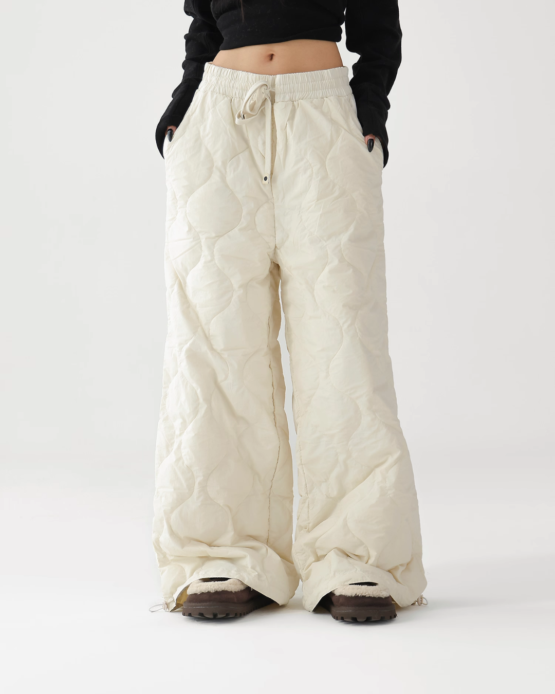 Quilted Loose Casual Pants ACS0341