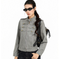 Stand Collar Biker Jacket BGS0058