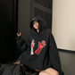 Graphic Oversized Sweatshirt Hoodie YLS1065