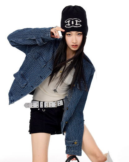 Fragrant Wind Denim Jacket ICM0094