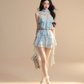 Chiffon Ruffle Tops / Chiffon Skirts LAS0019